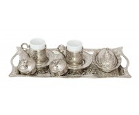 Ebruli Kahve Takımı